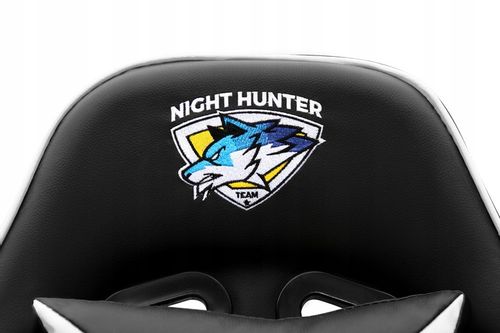 FOTEL gamingowy z MASAŻEM pleców KOMPUTEROWY OBROTOWY dla gracza +podnóżek! na Arena.pl