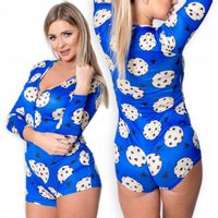 PIŻAMA DAMSKA Urocze Body CIASTECZKA 193 r.XL