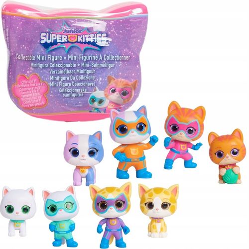 DISNEY JUNIOR SUPER KITTIES MINI FIGURKA NIESPODZIANKA KOTEK 3+ na Arena.pl