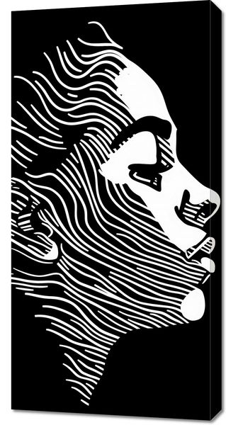 Obraz 50x100cm Linie Wyrazu zdjęcie 1