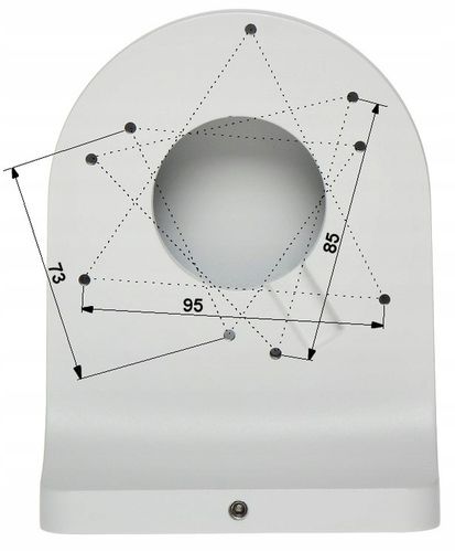 Dahua adapter ścienny DH-PFB203W Biały na Arena.pl