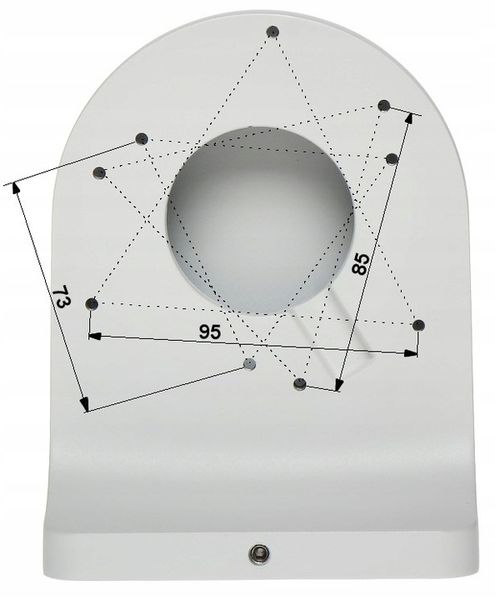 Dahua adapter ścienny DH-PFB203W Biały zdjęcie 4