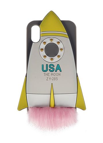CASE ETUI 3D RAKIETA ŻÓŁTA IPHONE X na Arena.pl