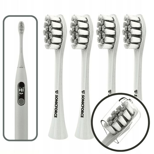 Główki do OClean X Pro Elite Końcówki P1C9 X10 Flow Szare zamienniki na Arena.pl