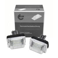 Oświetlenie LED tablicy rejestracyjnej MAZDA 5 2010 2011 2012 2013
