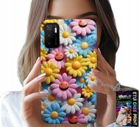 ETUI DO XIAOMI POCO M3 PRO 5G - KOLOROWE KWIATKI, STOKROTKI FUTERAŁ CASE