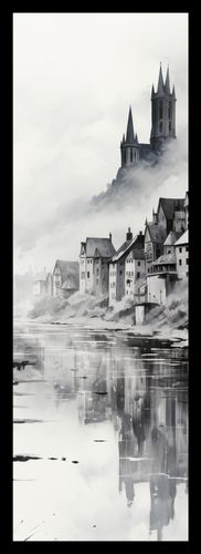 Plakat 30,5x91,5cm Mglisty Refleks na Arena.pl