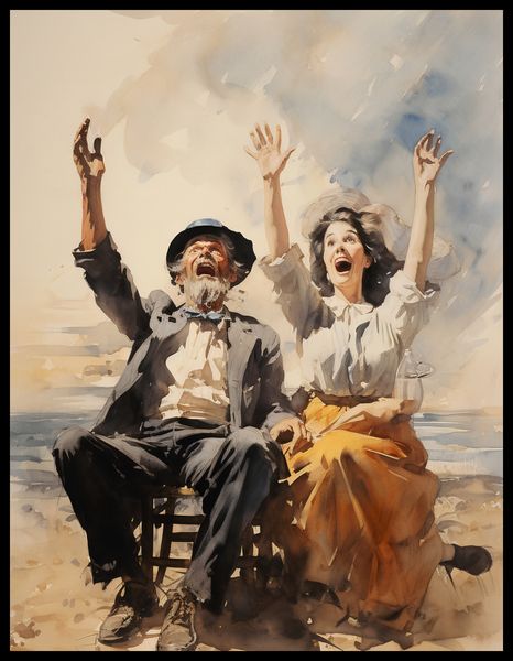 Plakat 50x65cm Chwile Radości zdjęcie 2