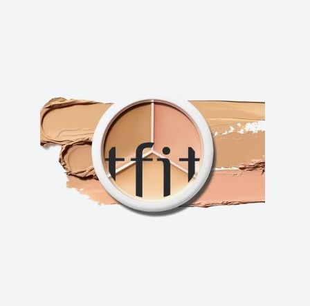Tfit Cover Up Pro Concealer 3w1 paletka korektor bronzer WARM 36g na Arena.pl