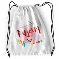 Plecak Dla Syna Sportowy Szkolny Worek Torba Z Nadrukiem Ze Zdjęciem