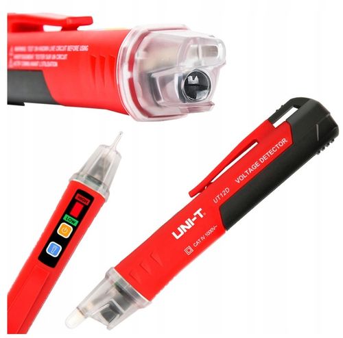 Bezdotykowy tester próbnik napięcia UNI-T UT12D-EU 24-1000V AC DETEKTOR na Arena.pl