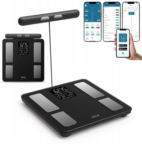 WAGA ŁAZIENKOWA BLUETOOTH ANALITYCZNA INTELIGENTNA Apple Health Google na Arena.pl