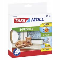 TESA USZCZELKA BIAŁA E 25mx9mm