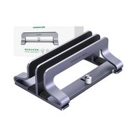 Ugreen Podwójna Aluminiowa Podstawka Uchwyt na Laptop Tablet | Space Gray