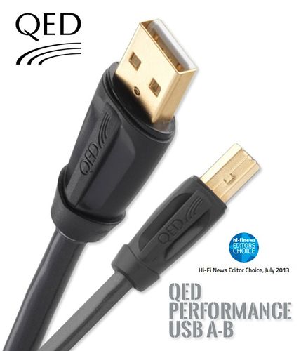 Kabel USB typ A - typ B QED QE6902 - 2m Kolor - 2m na Arena.pl