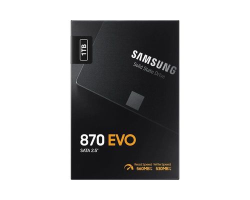 Dysk SSD Samsung 870 EVO 1TB 2,5“ SATA3 (560/530) V-NAND 3bit MLC na Arena.pl