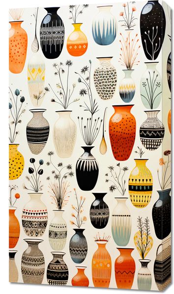 Obraz 50x90cm Symfonia Wazonów zdjęcie 1