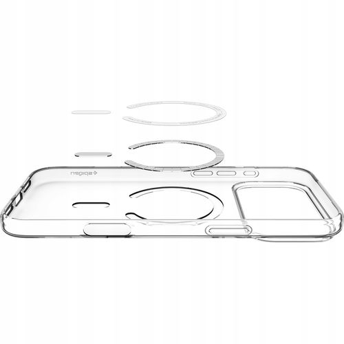 Etui Spigen Liquid Crystal Mag Magsafe do Iphone 17 Pro Clear/White na Arena.pl