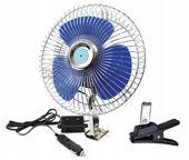 WIATRAK WENTYLATOR OBROTOWY DO AUTA 12V DO SAMOCHODU NA KLIPS