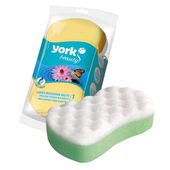 Gąbka do kąpieli i masażu ciała Motyl dwuwarstwowa profilowany kształt