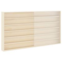 Drewniana szkatułka na kolekcję Inny Brązowy 100 x 8.5 x 54 cm