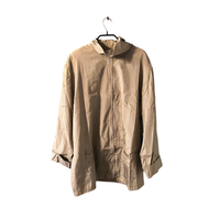 Gil Bret Beżowy Płaszcz Damski Lekki na Suwak Rozmiar 44