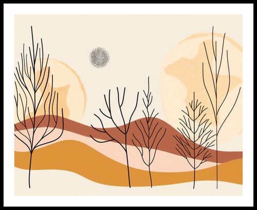Plakat 76x60,5cm Wydarta Pustynia na Arena.pl
