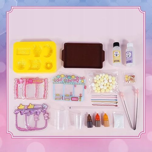 ZESTAW DO ROBIENIA GNIOTEK CUKIERNIA ANTYSTRESOWY SQUISHY DIY DLA DZIECI na Arena.pl