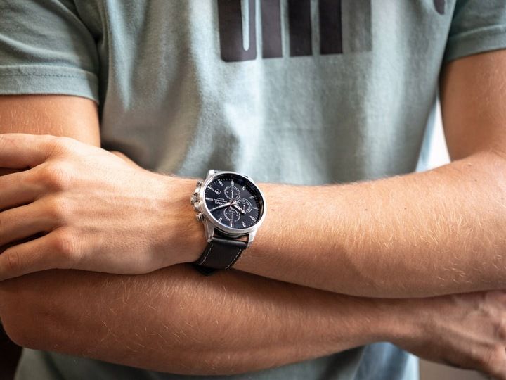 MĘSKI ZEGAREK LORUS RM387HX9 CHRONOGRAF DATA 100M zdjęcie 4