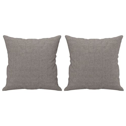 2-cz. komplet wypoczynkowy z poduszkami, taupe, tkanina na Arena.pl