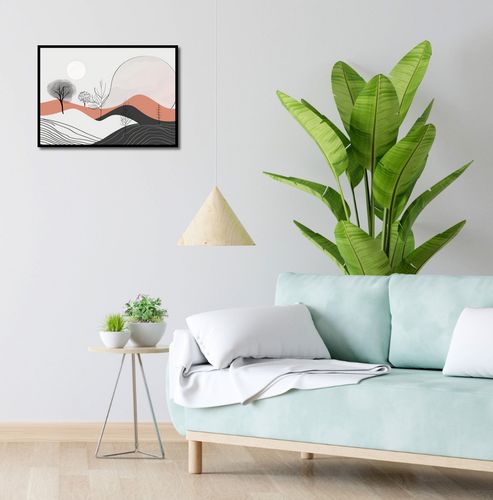 Plakat 55x40cm Półcień Widoku na Arena.pl