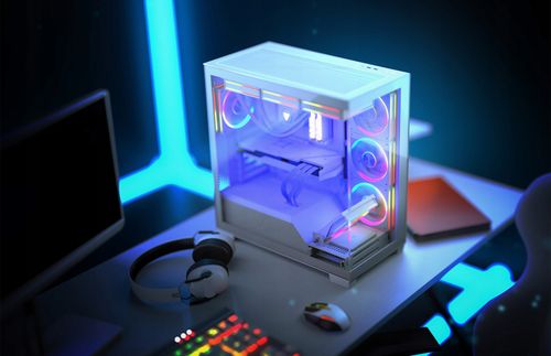 Obudowa MODECOM Volcano Stellar ARGB Midi 8F White na Arena.pl