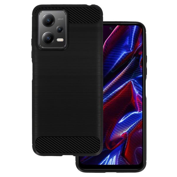 Back Case CARBON do XIAOMI REDMI NOTE 12 5G/POCO X5 Czarny zdjęcie 1