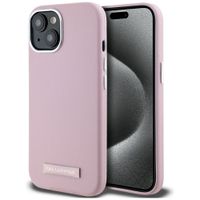 Etui Karl Lagerfeld do iPhone 15, Różowy, MagSafe