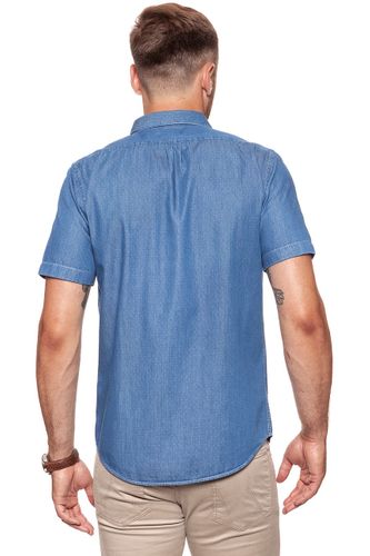 LEE BUTTON DOWN SS MEDIEVAL BLUE TALL L886JO13 L na Arena.pl