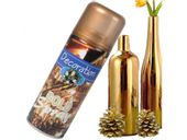 Farba dekoracyjna spray decoupage kwiaty stroiki złoty