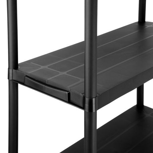 REGAŁ MAGAZYNOWY PLASTIKOWY DO GARAŻU PIWNICY SPIŻARNI MOCNY 5 PÓŁEK na Arena.pl