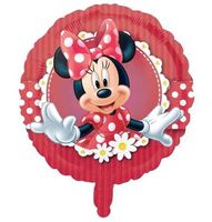 BALON FOLIOWY Myszka Minnie Mini KÓŁKO DEKORACJA URODZINOWA NA PRZYJĘCIE 3D