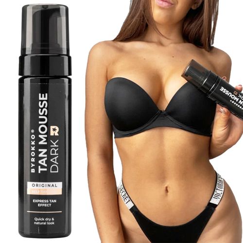 Byrokko Tan Mousse Dark Samoopalacz W Piance Ciemny 200ml na Arena.pl