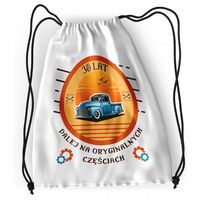 Plecak Urodziny 30 30Te Sportowy Szkolny Worek Z Nadrukiem Ze Zdjęciem