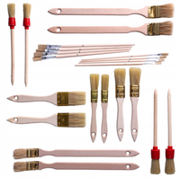 Zestaw pędzli malarskich 22 szt. | naturalne włosie | uniwersalne