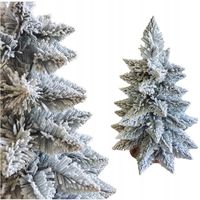 Choinka sztuczna SOSNA ŚNIEŻNA LUX 60cm juta mała choineczka OŚNIEŻONA