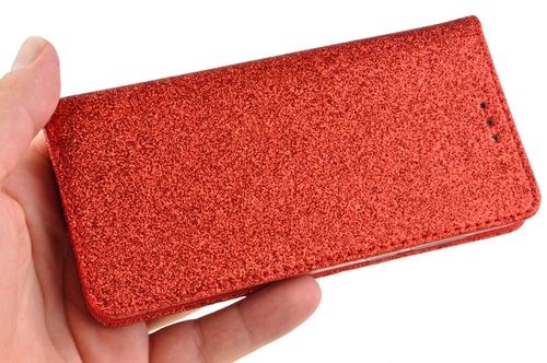 Etui Smart Brokat do HUAWEI P Smart czerwony na Arena.pl