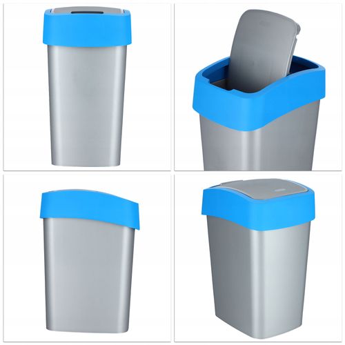 Curver Kosz Na Śmieci Pojemnik Biuro 25L Niebieski na Arena.pl