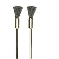 szczotki druciane 8mm pędzlowe 2 szt. - l/pr28951