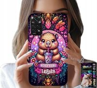 ETUI DO XIAOMI NOTE 11 PRO - SŁODKA KAPIBARA Z SZEJKIEM, SUPER WZORY