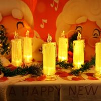 8szt ŚWIECE ŚWIECZKA OZDOBNA WKŁAD DO ZNICZY 15cm LED NA BATERIE W ZESTAWIE