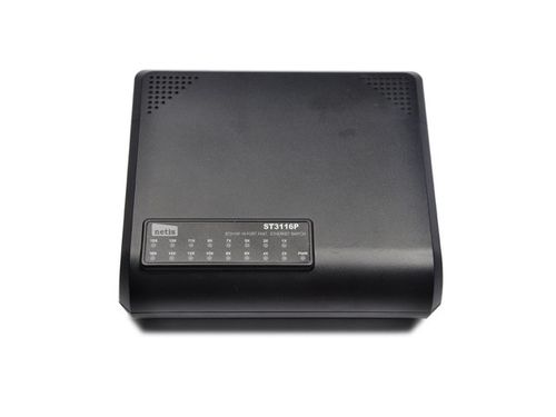 SWITCH NETIS ST3116P 16X 100MB FAST ETHERNET DESKTOP na Arena.pl