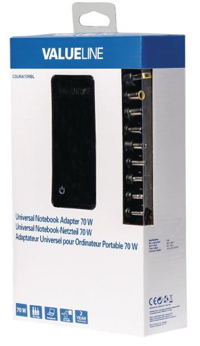 Valueline Zasilacz do Notebooka 70W na Arena.pl