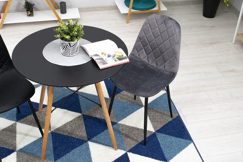 Krzesło ASTI - ciemny szary aksamit x 2 na Arena.pl